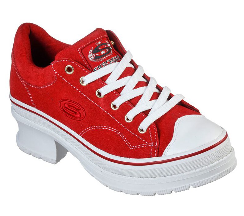 Skechers Heartbeats - Softy - Womens Sneakers Red [AU-QX5393]